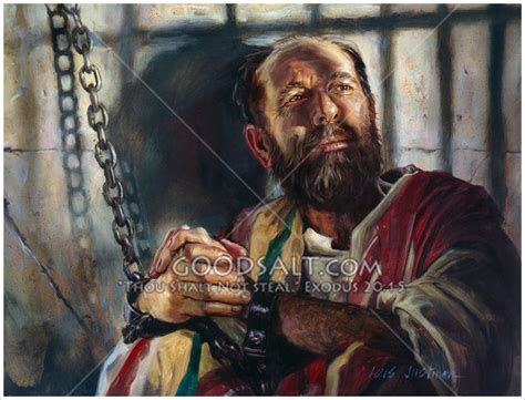 The Apostle Paul in Prison, sure of his hope | Paul the apostle, Bible ...