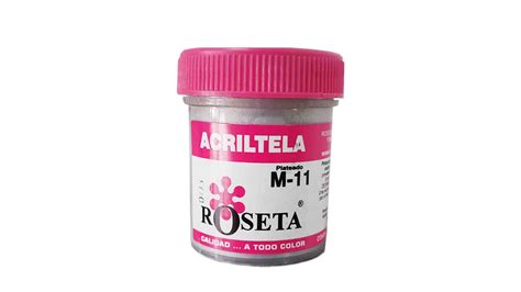 Acriltela Perlada Plateado Roseta Cc Plu Fargoriente