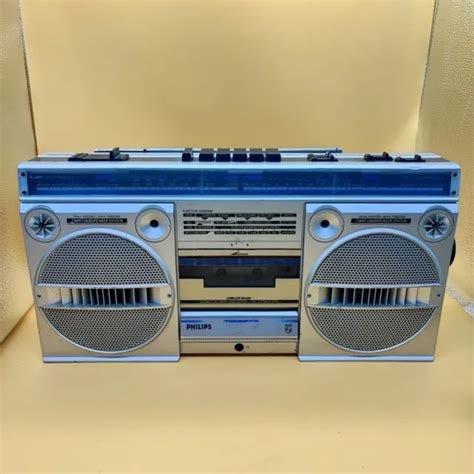 Philips Radio Kassettenrecorder D 8134 Boombox Radio Boombox Ghetto Blaster Eur 5999 Picclick De