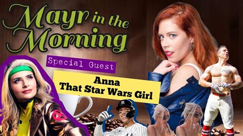 Chrissie Mayr In The Morning W Anna That Star Wars Girl Aaron Judge