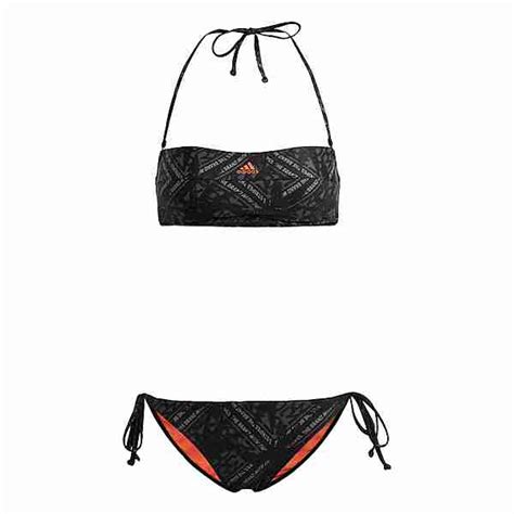 Adidas Festivibes Bikini Set Bikini Set Damen Black True Orange Im