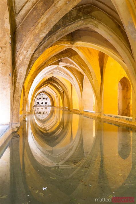 Baths Of Lady Maria De Padilla In The Alcazar Of Seville Spain