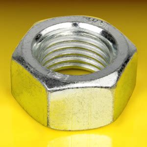 M Metric Nuts In Bright Zinc Plated Bzp Class High Tensile Steel