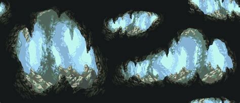 Pixel Cave Background