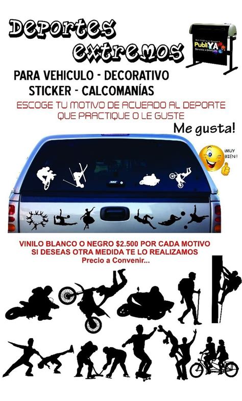 Sticker Calcomanías Auto Adhesivo Para Carros O Motos 2 500 En