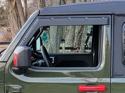 Barricade Tough Guard Formfit Window Visors 18 24 Jeep Wrangler Jl 2 Door Barricade Offroad