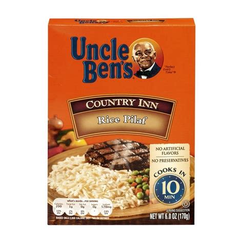 Uncle Ben's Rice Pilaf Country Rilaf (6 oz) - Instacart