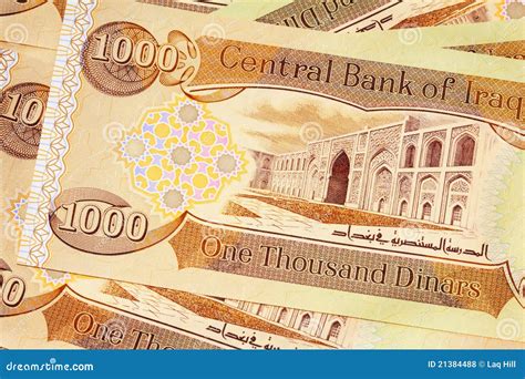 Iraq Dinar Notes Cbi Royalty Free Stock Photos Image