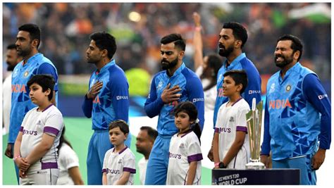 WATCH Rohit Sharma Controls Emotions During National Anthem Ahead Of