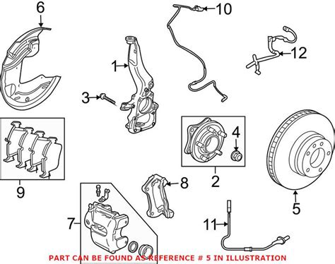 Land Rover Disc Brake Rotor Front Mm Genuine Land Rover Sdb