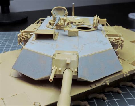 Pete's Model World : M1 Abrams Even More Turret Work