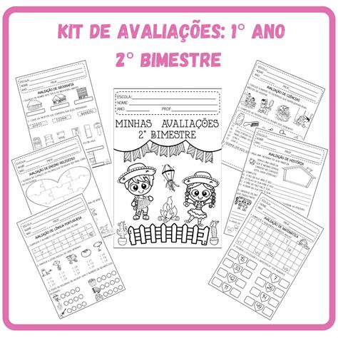 Kit De Avalia Es Ano Bimestre Prof Amanda Ramalho