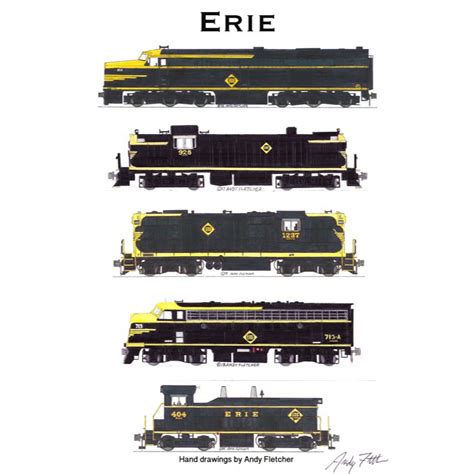 Andy Fletcher On Twitter These Erie Locomotives Move Trains At