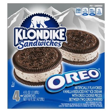 Klondike Ice Cream Sandwiches Oreo Outerbanksgroceries Get Go Grocer