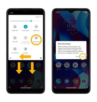 Motorola Moto G Go XT2163 7 Take A Screenshot AT T