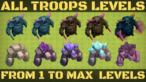 New Upgrade All Troops In 3 Minutes 2 All Troops Levels In 3 Minutes 2 Clash Of Clans 2019