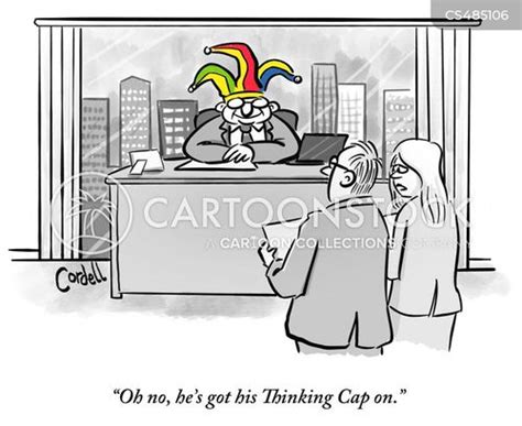 Thinking Cap Cartoons and Comics - funny pictures from CartoonStock