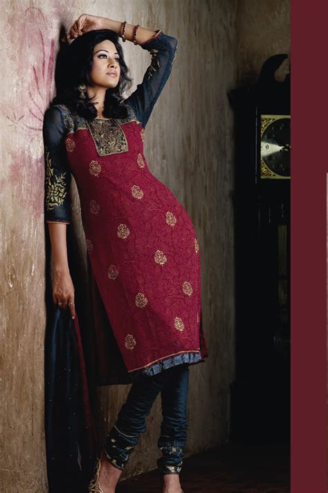 Churidar Salwar Kameez Pajama Long Top Full Sleeves Dopatta Sexy