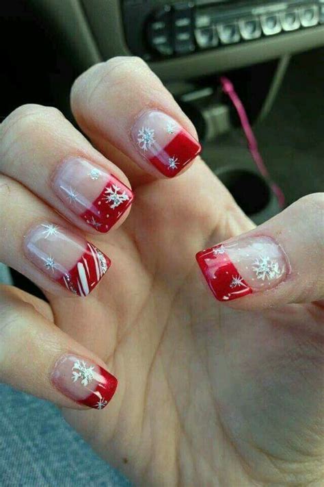 Uñas navideñas Cute christmas nails Christmas nail art designs Xmas