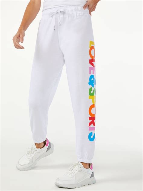 Love & Sports Women's Logo Sweatpants - Walmart.com