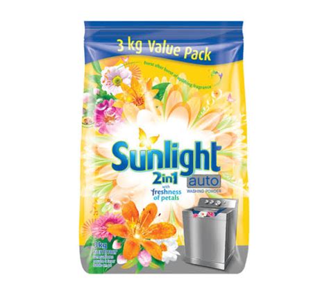 3 Kg Sunlight Auto Washing Powder Airstall