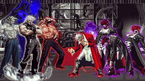 KOF Mugen Orochi Iori Yagami AD Team Vs Ultimate New Final Rugal Team