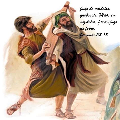 Jeremias 28 O Profeta De Deus Jeremias X O Falso Profeta Hananias