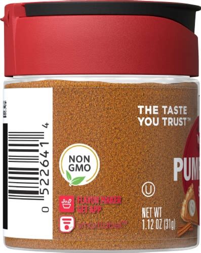 Mccormick Pumpkin Pie Spice 112 Oz Kroger