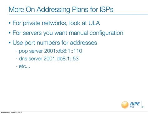 IPv6 Addressing Plan Fundamentals PPT