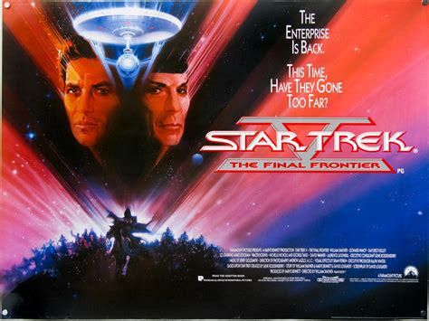 Star Trek V The Final Frontier Quad UK