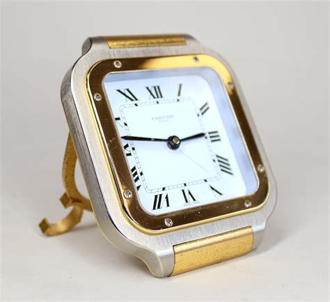 Cartier Santos Desk Clock Atelier Yuwaciaojp