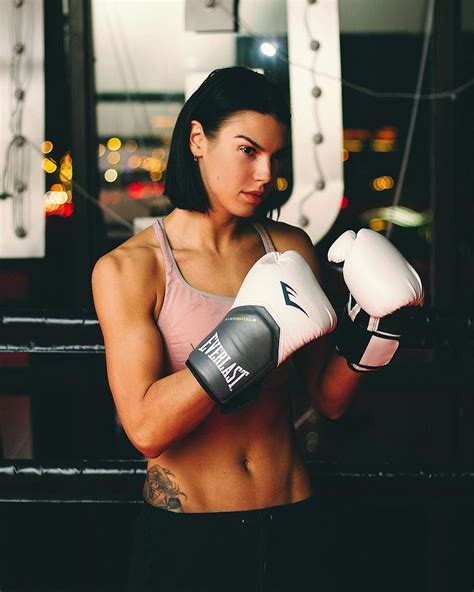 Naked Female Kickboxing