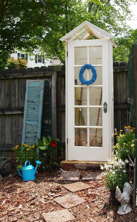 DIY Garden Shed from Upcycled Materials