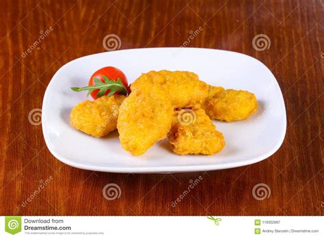 Chicken Nuggets Heap Stock Image Image Of Food Fresh