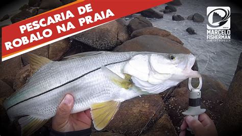 Pescaria De Robalo Na Praia YouTube