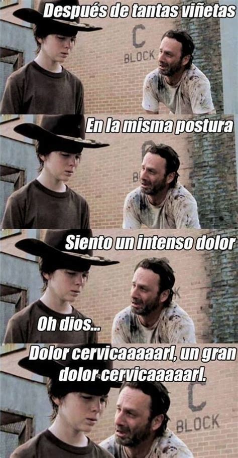 Los Mejores Memes De Carl Y Rick De The Walking Dead