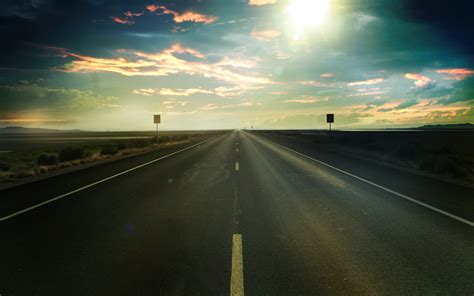 Open Road Hd Wallpaper - Open Road Hd (#348444) - HD Wallpaper ...