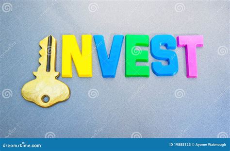 Key To Investing Possible Logo Stock Image Image Of Gray Invest