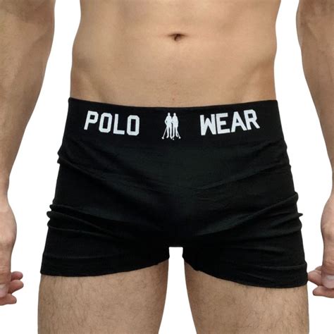 Cueca Polo Wear Boxer Conforto Masculina Em Microfibra Sem Costura