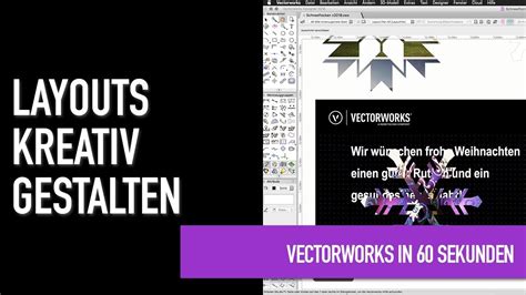 Layouts Kreativ Gestalten Vectorworks In Sekunden Youtube