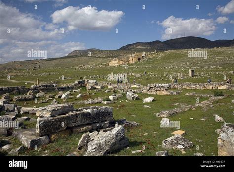 hierapolis theatre  res stock photography  images alamy