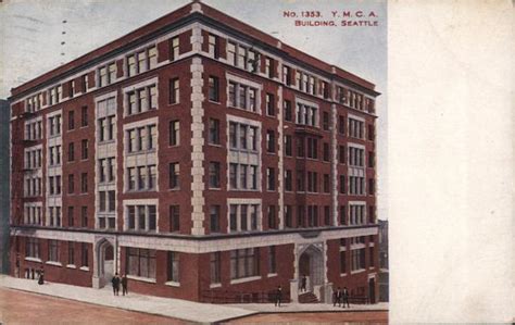 YMCA Building Seattle, WA Postcard