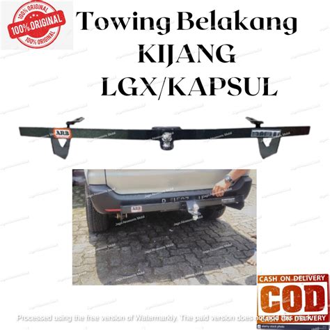 Tanduk Towing Depan Belakang Besi Bar Pelindung Bemper Mobil Kijang Lgx