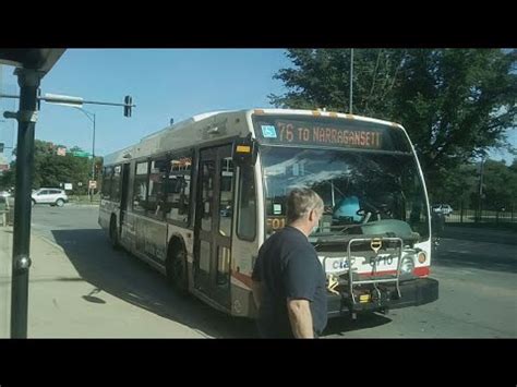 CTA 2002 Nova Bus LFS 6710 On Rt 76 Diversey YouTube