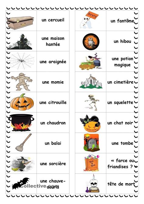 Halloween En Images Gratuit Fle Fiches Pédagogiques Halloween