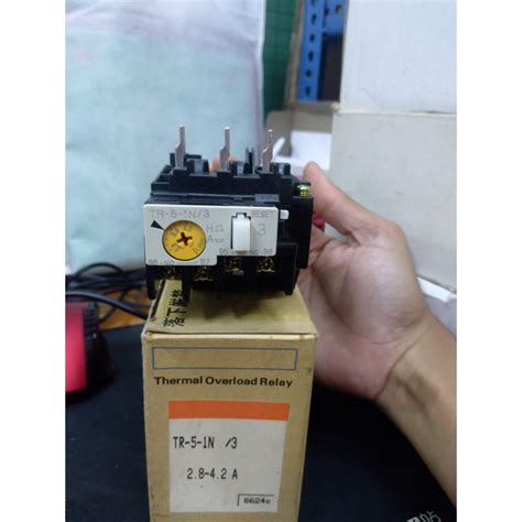 Jual Thermal Overload Relay TR 5 1N 3 Fuji Electric Shopee Indonesia