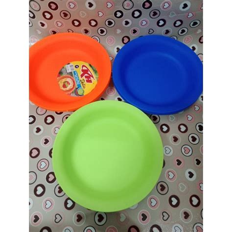 Jual Piring Delia KH Piring Makan Piring Plastik Shopee Indonesia