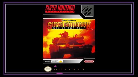 Snes Super Side Quest Game Garry Kitchen S Super Battletank