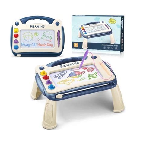 Ardoise Magique Enfant Tableau Magique Avec Pieds Amovibles Et Stylo