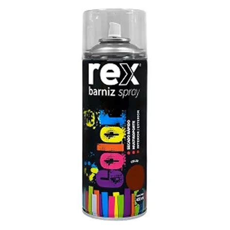 Barniz Aerosol Spray Secado R Pido P Interior Exterior Rex Cuotas Sin